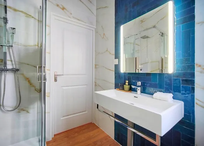 Lägenhet Marigold - 2 Bed 2 Bath - Ac - 8 Min From Palais *