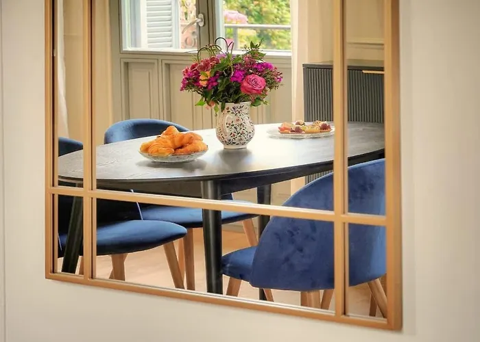 Lägenhet Marigold - 2 Bed 2 Bath - Ac - 8 Min From Palais *